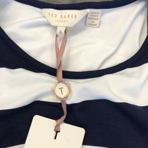 Ted Baker London Yuni Rowing Stripe Dress NWT - Picture 5 of 6